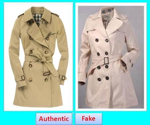 How To Spot Fake Burberry Coat